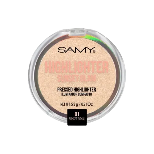 Iluminador Compacto Sunset Glam Samy