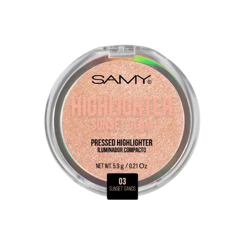 Iluminador Compacto Sunset Glam Samy