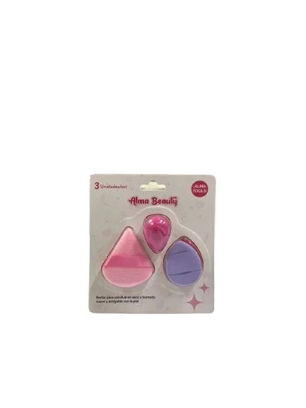 Kit Borlas de Maquillaje 3 Unidades