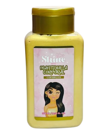 Mantequilla Corporal Con Brillos Glow Shine