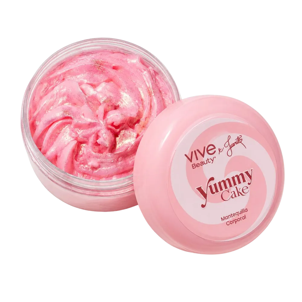 Mantequilla Corporal Yummy Cake Vive Beauty x Juanito