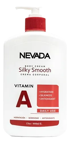 Crema Corporal Silky Smooth Vitamina A Nevada 444ml