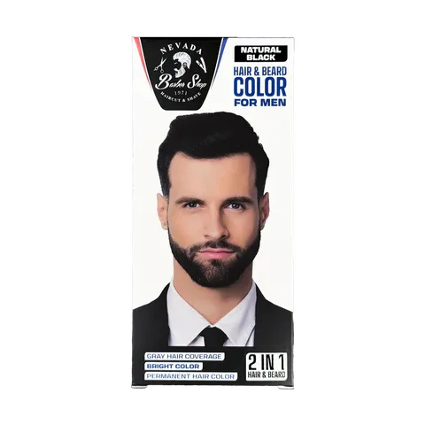 Tinte para Barba y Cabello 2 en 1 Barber Shop