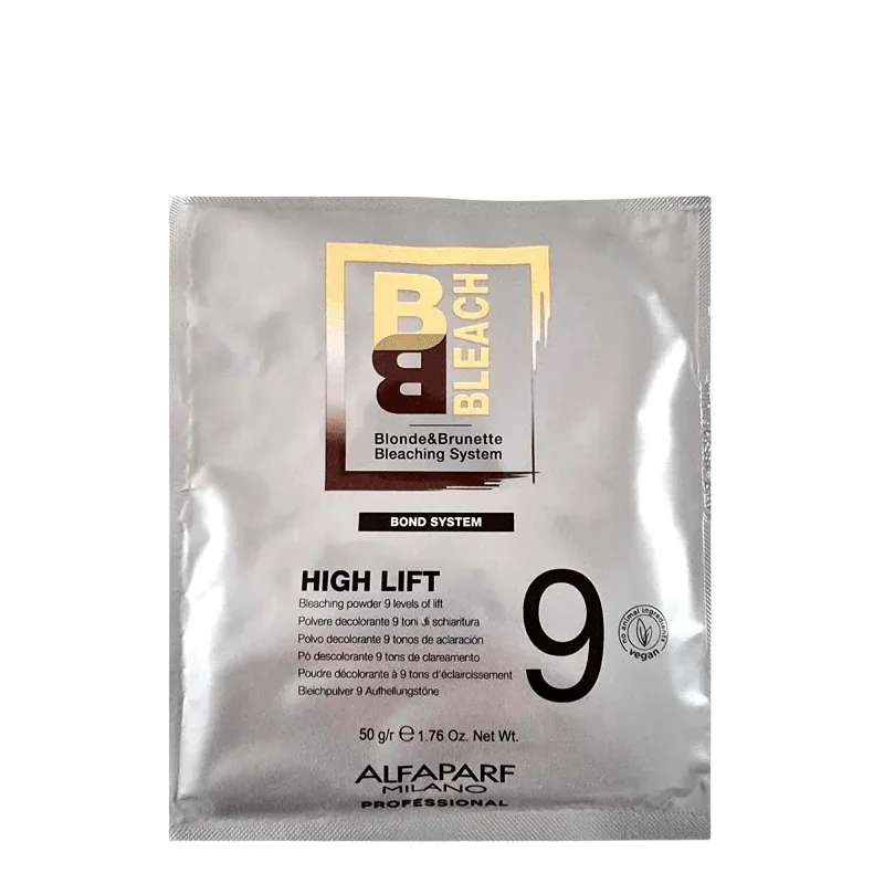 Polvo Decolorante BB Bleach High Lift 9 Tonos 50g