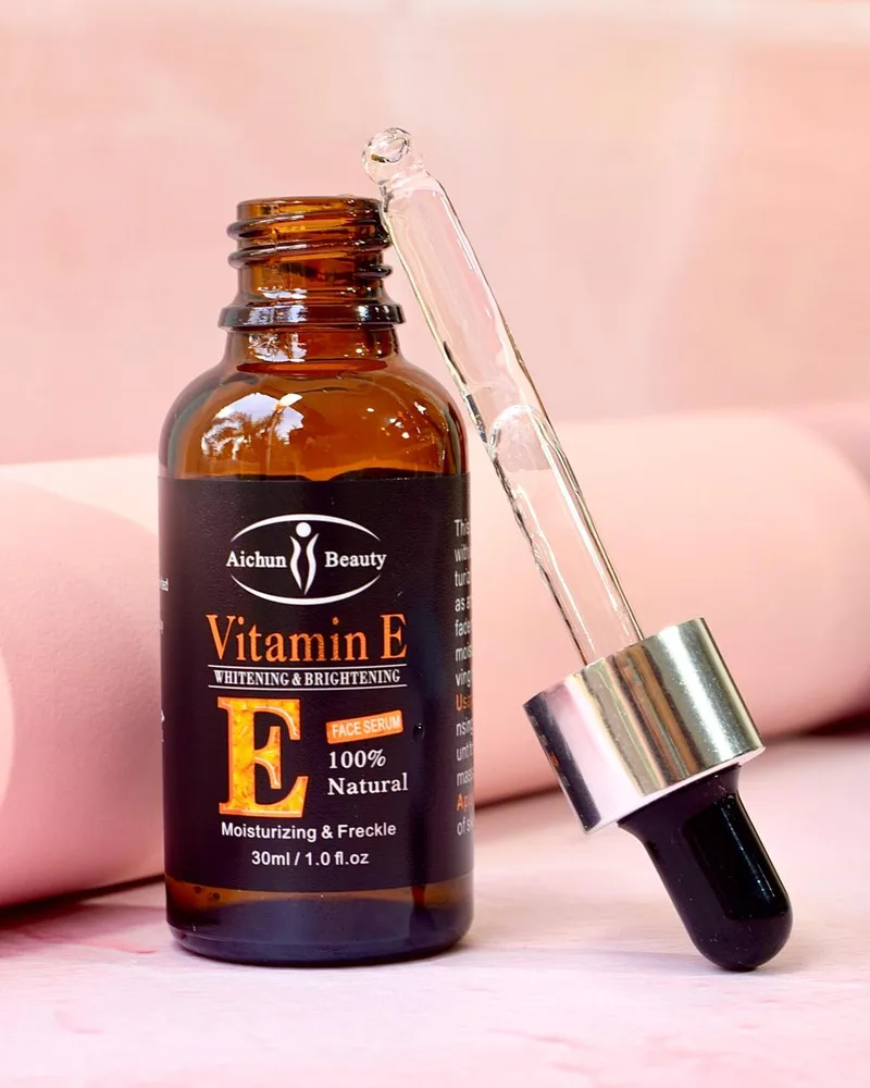 Suero vitamina E Aichun Beauty piel rejuvenecida