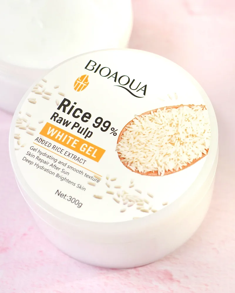 Gel hidratante arroz Bioaqua piel luminosa
