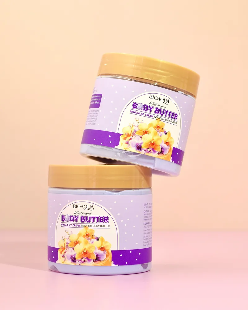 Mantequilla Corporal Bioaqua Vainilla Hidratante y Nutritiva