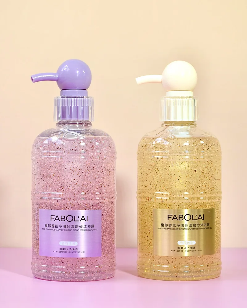Gel de Baño Hidratante y Exfoliante