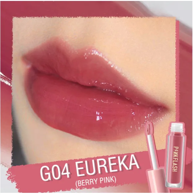 Gloss hidratante brillo natural Pink Flash labios radiantes