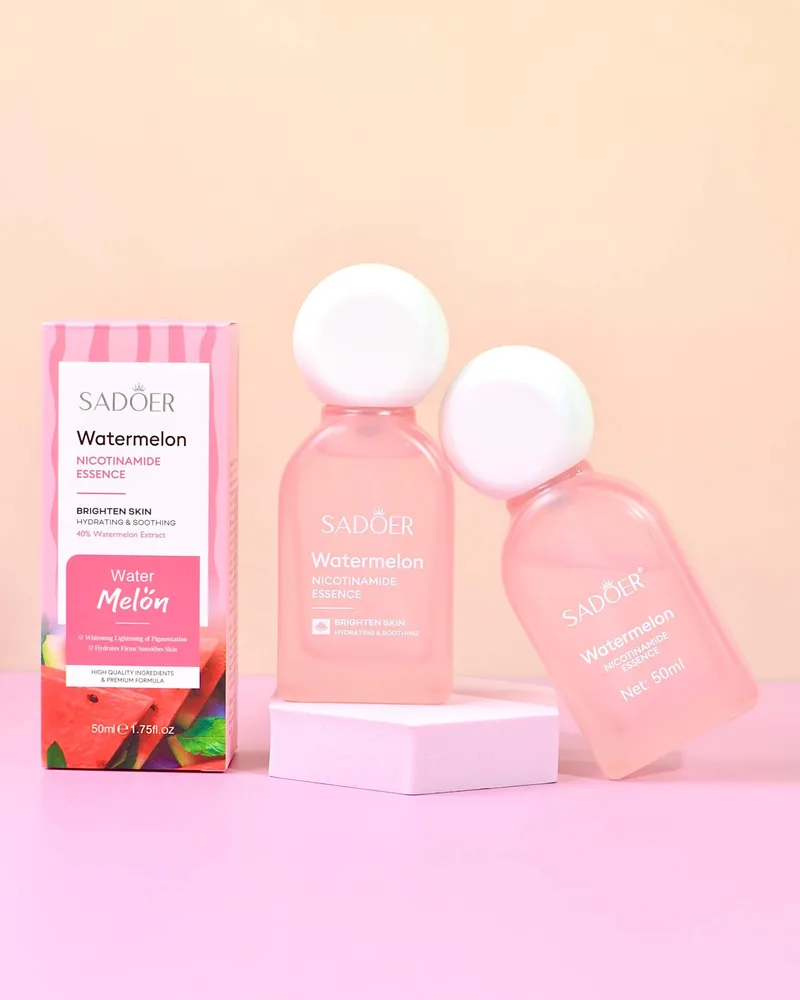 Suero Facial Niacinamida + Sandía 40% Luminosidad e Hidratación – Sadoer (50 ml)